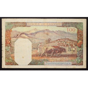 Algeria, Allied occupation, 100 Francs 23/05/1942