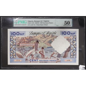 Algeria, colonia francese (1830-1962), 100 franchi nuovi 1960-61