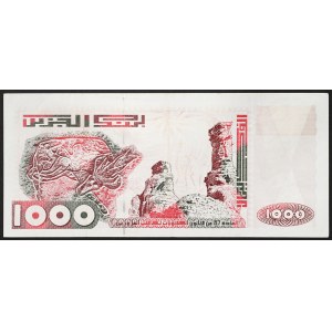 Alžírsko, republika (1962-dátum), 1 000 dinárov 06/10/1998