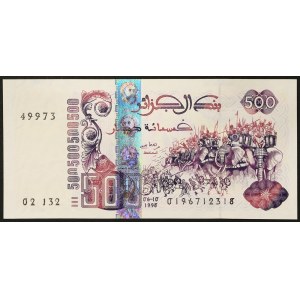 Alžírsko, republika (1962-data), 500 dinárů 21/5/1992 (1996)