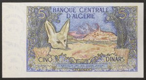Algérie, République (1962-date), 5 Dinars 01/11/1970