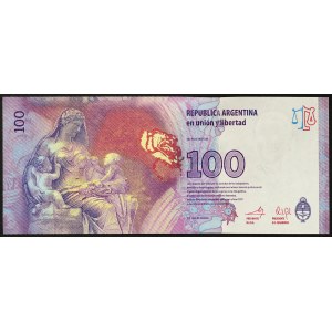 Argentina, Republika (1816-data), 100 pesos b.d. (2012)