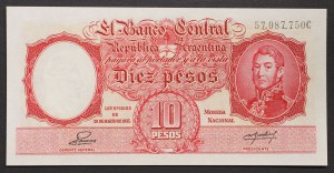 Argentina, Republic (1816-date), 10 Pesos 28/03/1935