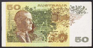 Australie, Royaume, Elizabeth II (1952-2022), 50 Dollars 1985