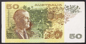 Australia, Kingdom, Elizabeth II (1952-2022), 50 Dollars 1985