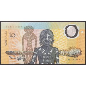 Australia, Kingdom, Elizabeth II (1952-2022), 10 Dollars 1988