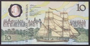 Australie, Royaume, Elizabeth II (1952-2022), 10 Dollars 1988