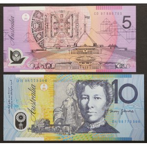 Australien, Königreich, Elizabeth II (1952-2022), Los 2 Stk.