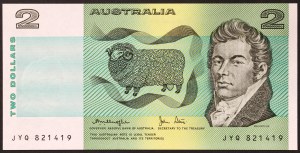 Australia, Królestwo, Elżbieta II (1952-2022), 2 dolary 1979