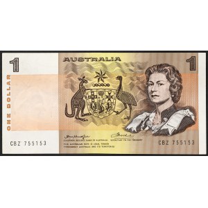 Australia, Kingdom, Elizabeth II (1952-2022), 1 Dollar 1976