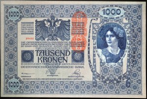 Austria, Cesarstwo Austro-Węgierskie, Franciszek Józef I (1848-1916), 1 000 koron z 1902 r.