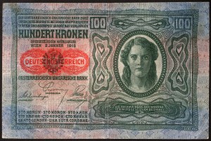 Austria, Austro-Hungarian Empire, Franz Joseph I (1848-1916), 100 Kronen 02/01/1912