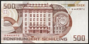 Austria, Second Republic, 500 Schilling 01/07/1985
