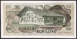 Austria, Druga Republika, 100 szylingów 2/1/1969 (1981)