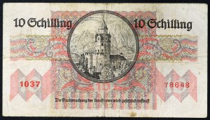 Austria, Druga Republika, 10 szylingów 02/02/1946