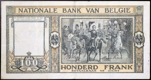Belgia, Leopold III (1934-1950), 100 franków 22/11/1946