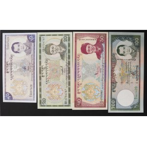 Bhutan, Kingdom, Jigme Singye Wangchuk (1972-date), Lot 4 pcs.