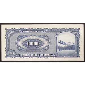 Brazylia, Republika (od 1889 r.), 10 000 Cruzeiros, 1966 r.