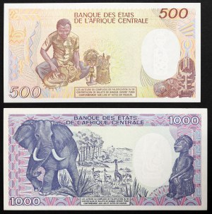 Cameroon, Republic (1966-date), Lot 2 pcs.