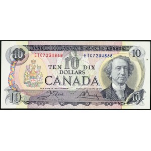 Canada, Elisabetta II (1952-2022), 10 dollari 1971