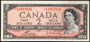 Canada, Elizabeth II (1952-2022), 2 Dollars 1954