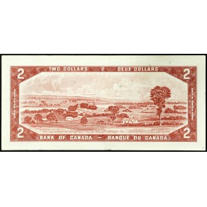 Canada, Elisabetta II (1952-2022), 2 dollari 1954