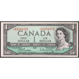 Kanada, Alžbeta II (1952-2022), 1 dolár 1954