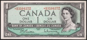 Canada, Elizabeth II (1952-2022), 1 dollar 1954