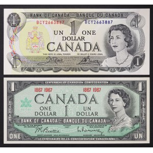 Canada, Elizabeth II (1952-2022), Lot 2 pcs.