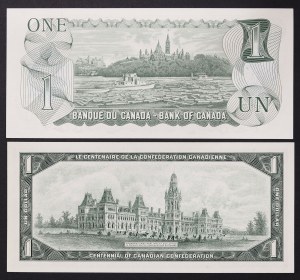 Canada, Elisabetta II (1952-2022), Lotto 2 pezzi.