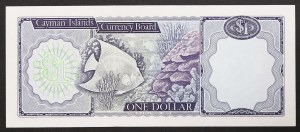 Kajmanské ostrovy, britská kolonie, 1 dolar 1974