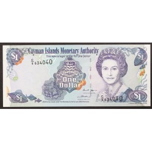 Cayman Islands, British Colony, 1 Dollar 2006