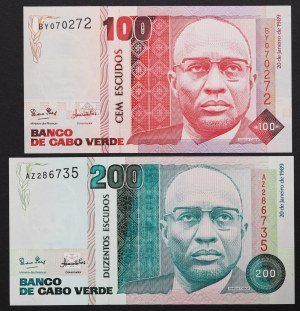 Cape Verde, Republic (1976-date), Lot 2 pcs.