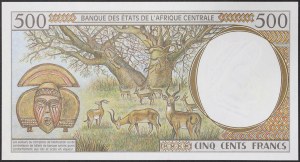 Central African States, Chad (P, from 2002 C), 500 Francs