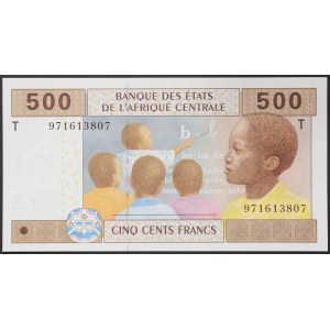 États d'Afrique centrale, Congo (C, à partir de 2002 T), 500 Francs 2002