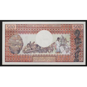 Chad, Republic (1960-date), 500 Francs 1974