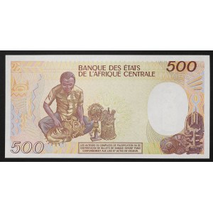 Tschad, Republik (1960-datum), 500 Francs 01/01/1986