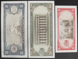 Tchad, République (1960-date), Lot 3 pièces.