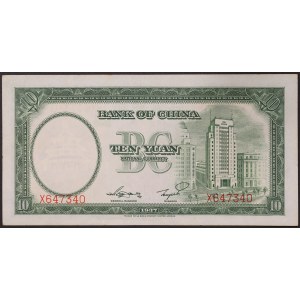 Chine, République (1912-1949), 10 Yuan 1937