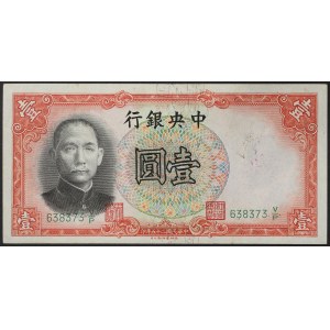 China, Republic (1912-1949), 1 Yuan 1936