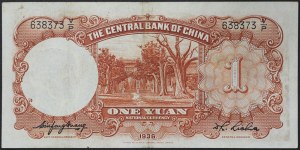 China, Republic (1912-1949), 1 Yuan 1936