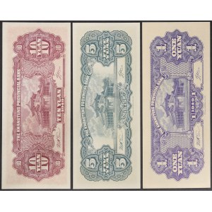 China, Kwangtung Provincial Bank, Lot 3 pcs.