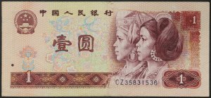 Čína, Čínská lidová republika (1949-data), 1 Yuan 1980