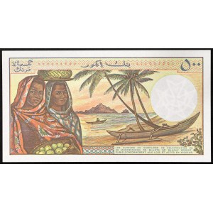 Comore, Repubblica Federale Islamica, 500 franchi n.d. (1994)