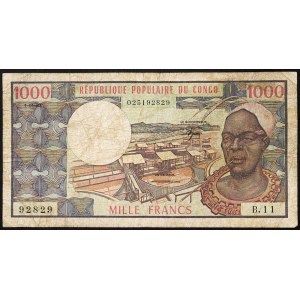 Kongo, Republika Demokratyczna (od 1960 r.), 1.000 franków 01.04.1978 r.