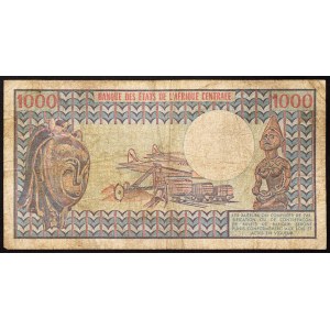 Kongo, Demokratická republika (1960-dátum), 1 000 frankov 01/04/1978