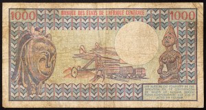 Kongo, Demokratische Republik (1960-datum), 1.000 Francs 01/04/1978