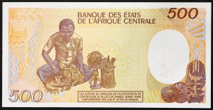 Kongo, Demokratická republika (1960-dátum), 500 frankov 01/01/1991