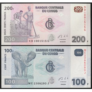 Congo, Repubblica Democratica (1960-data), Lotto 2 pezzi.