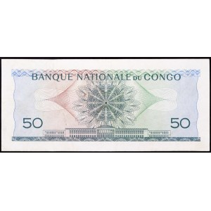 Congo, Repubblica Democratica (1960-data), 50 franchi 01/11/1961